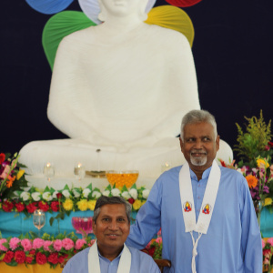 Dh Kushalbal with Dh Loknath