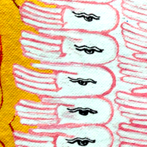 Hands of avalokiteshvara