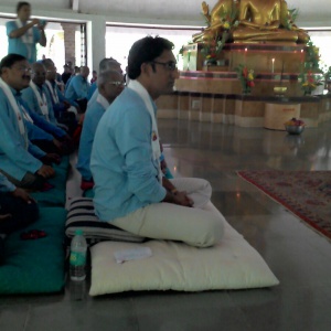 With his fellow Order members