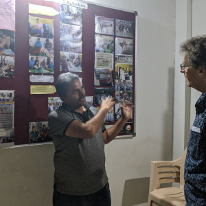 Tejadhamma talking about work