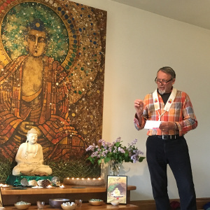 Bhadra, the Chair of the Bristol Buddhist Centre