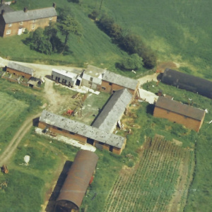 Aerial shot of Taraloka, 1974.