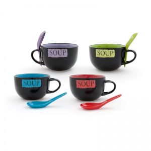 Soup Cup & Spoon  - £5