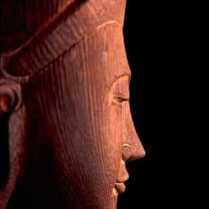 Burmese Buddha profile, Manchester Buddhist Centre