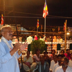 AMRUTASIDDHI LED CEREMONY AND DHAMMA TALK.