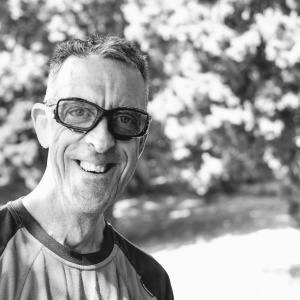 Saddhavijaya as he sets out on his 3000-kilometre bike ride across Australia